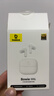 倍思（BASEUS）M4s/MP1入耳式蓝牙耳机-55dB主动降噪耳机超长续航通话无线金标认证运动跑步适用苹果华为小米手机 M4s【-55dB降噪+65h续航】白 实拍图