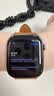 Apple Watch Series 10 二手苹果智能手表 S10 轻薄超大先进显示屏 金属原色/蜂窝 46MM 实拍图