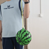 亚之杰玩具儿童玩具球链子链条带绳西瓜球游泳戏水玩具拍拍球婴幼皮球0-3岁 实拍图