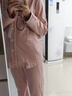 十月结晶月子服产妇春秋棉产后孕妇睡衣哺乳家居服套装 粉 L码 实拍图