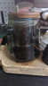 古德窑 泡茶壶茶水分离玻璃内胆一键过滤泡茶杯茶具中秋礼品礼物送老师 胡桃木玻璃烟灰款飘逸茶壶 650ml 实拍图