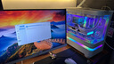 华硕ROG XG27ACMES-W 27英寸显示器2K240Hz电竞显示器超频255Hz HDR400 G-Sync 0.3ms响应 HDMI 2.1 实拍图