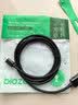 毕亚兹 Mini DP转VGA转接线连接线 1.8米 迷你高清雷电转换器 适用苹果微软Surface笔记本接显示器投影仪 实拍图