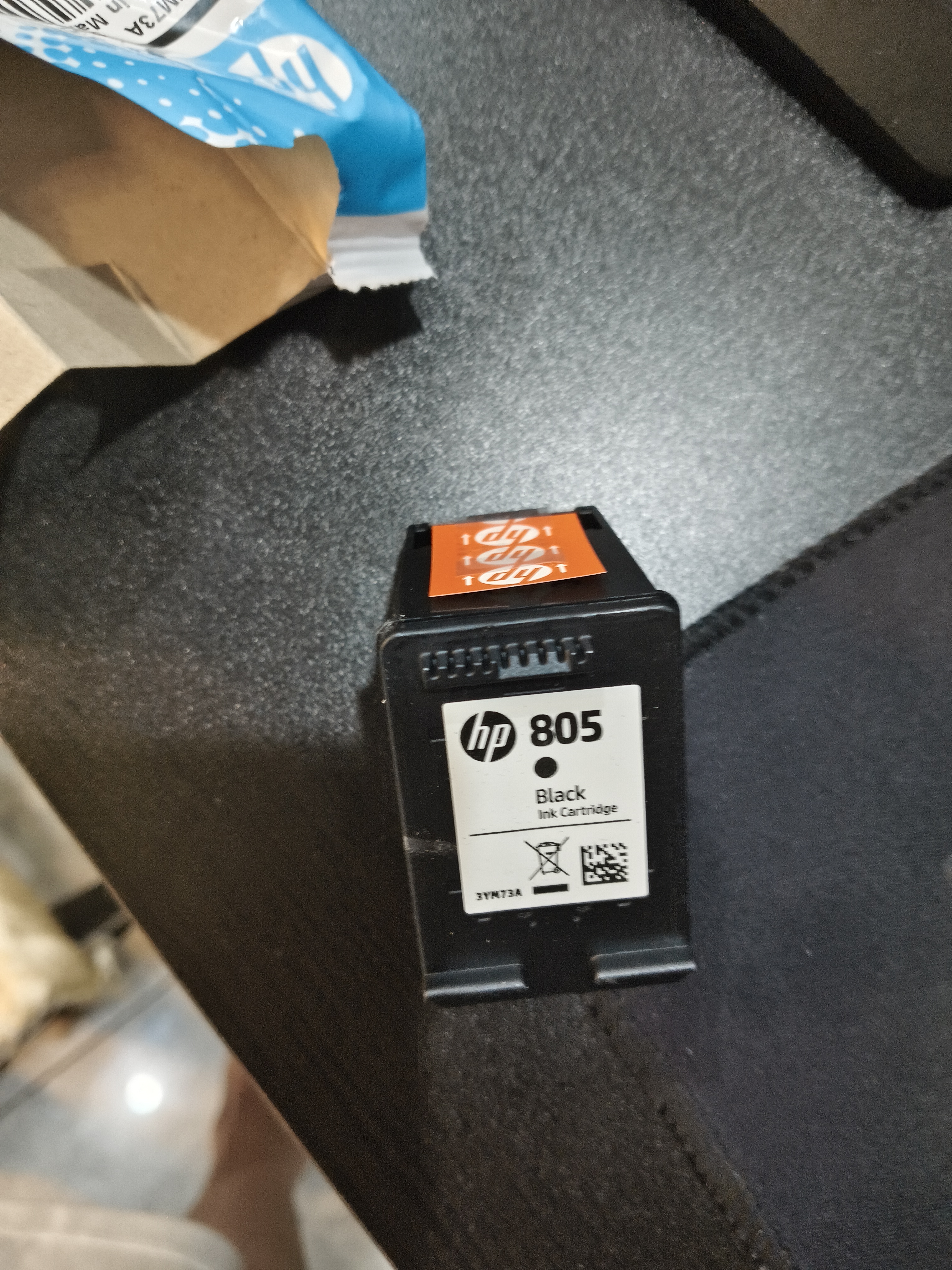 惠普（HP）805原装黑色标容墨盒 适用hp deskjet 1210/1212/2330/2332/2720/2729/2722打印机 实拍图