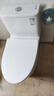 九牧（JOMOO）马桶 家用虹吸式马桶大冲力节水坐便器 防臭瞬冲 易洁抗菌马桶 行业爆款-升级无棱内壁11370-305坑 实拍图