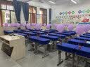 梓晨小学生桌布桌罩课桌套罩学校教室长方形学习桌专用蓝色桌套书桌垫 实拍图