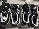 adidas「T头鞋」BARREDA休闲板鞋德训鞋男女阿迪达斯官方轻运动   黑色/白色/树脂黄   41 实拍图