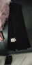 戴维贝拉（DAVE＆BELLA）秋冬男女童宝宝纯色薄款打底裤儿童针织毛线裤 黑色 120cm(6T(建议身高110-120cm)) 晒单实拍图