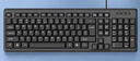 联想（Lenovo）键盘M4801K/KL21 有线键盘  电脑办公键盘 笔记本台式机一体机键盘黑色 USB 实拍图