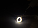 智能语音小夜灯声控灯小台灯便携氛围拍照LED卧室宿舍床头节能灯 USB插口即插即用 USB折叠语音灯【1个装】 实拍图