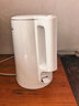 美的（Midea）电热水壶食品级304不锈钢自动断电双层防烫全钢无缝1.5L容量 MK-HJ1566 实拍图