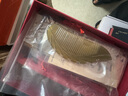 白水牛角梳天然纯七夕情人节母亲节礼物盒套装结婚梳子520送女生老婆生日礼物 牛角玫瑰梳+叶子梳+美容板-女神玫瑰礼盒（3件套） 实拍图
