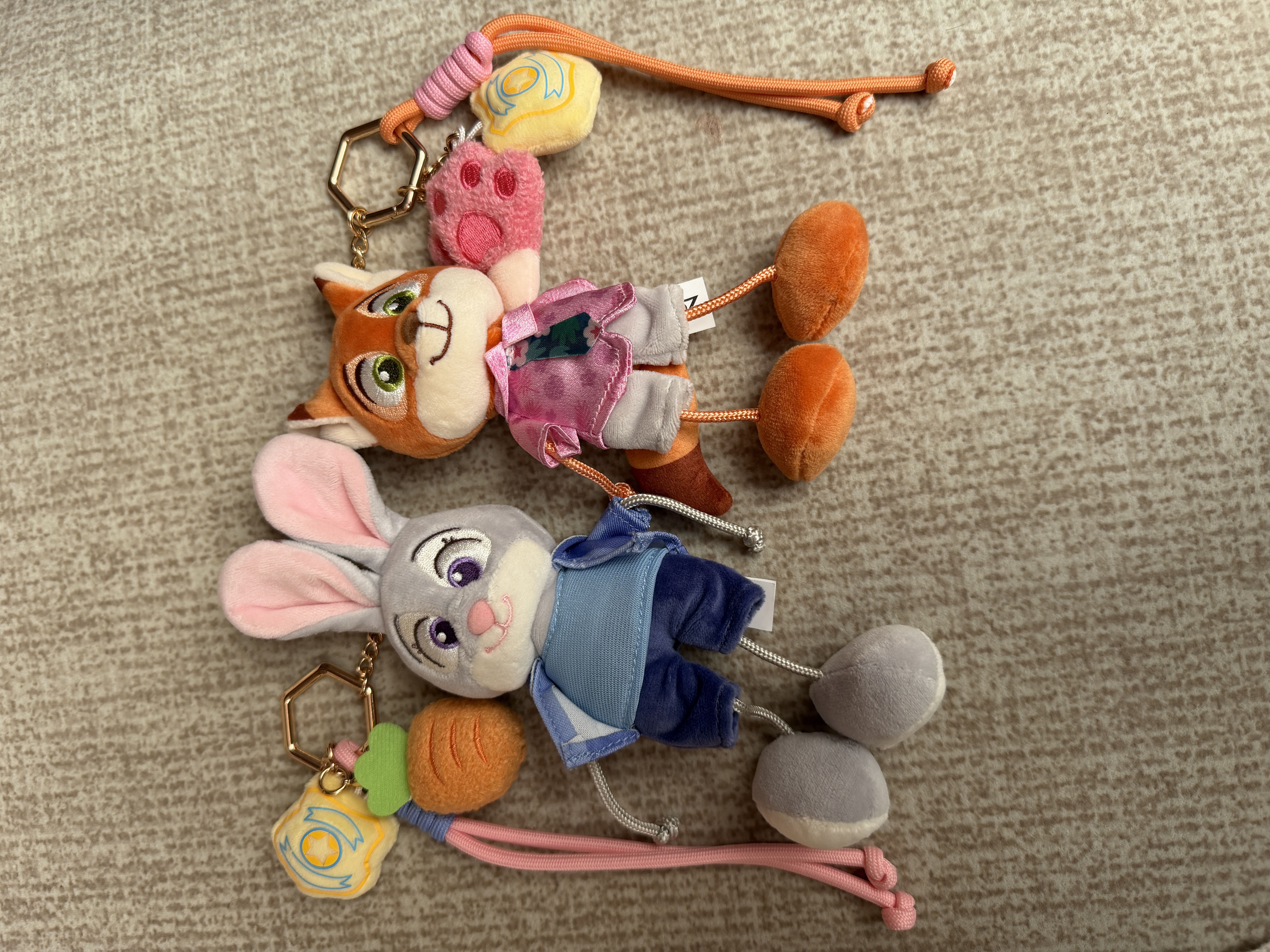 迪士尼（Disney）疯狂动物城尼克小机灵书包挂件毛绒娃娃玩偶钥匙扣生日礼物送女孩 实拍图
