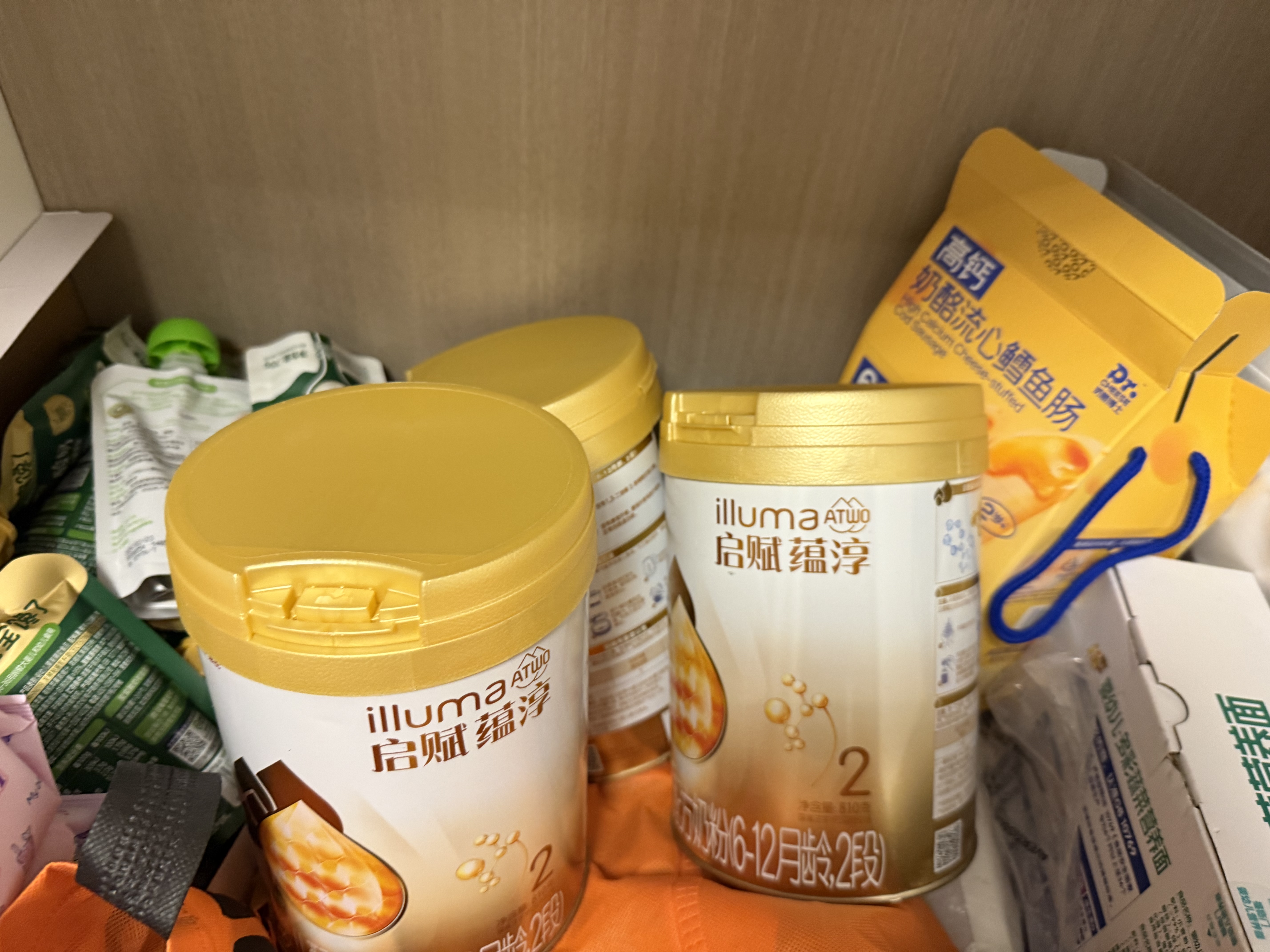 惠氏（Wyeth）【品牌授权】启赋蕴淳2段新国标 A2奶源810g二段正品旗舰店 2段810g*6罐 （新加坡产） 实拍图
