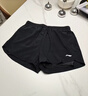 李宁（LI-NING）泳裤男士防尴尬游泳裤平角双层防走光水陆两用沙滩裤337 L 实拍图