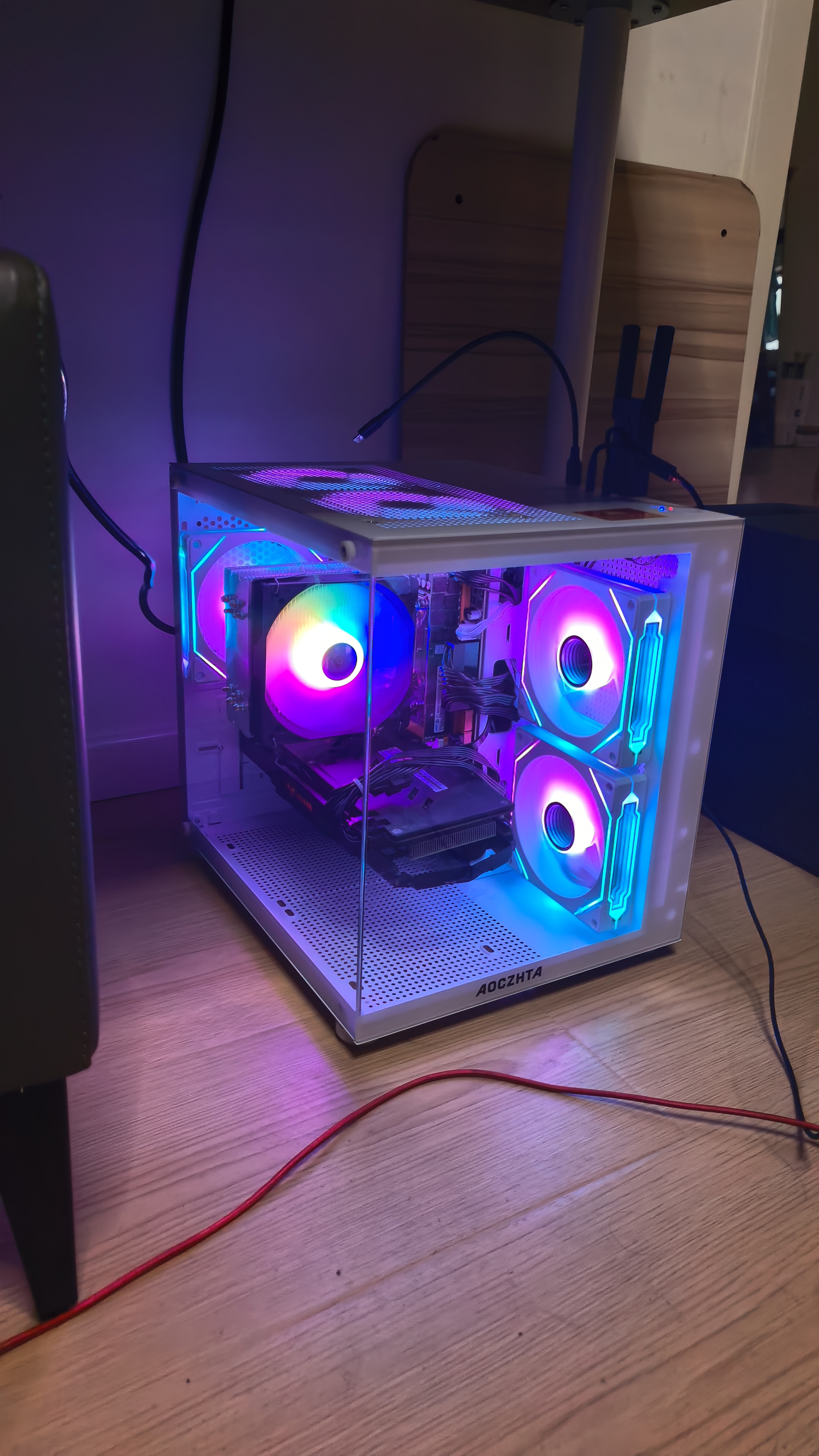 64G内存英特尔三十六芯二手电脑游戏台式机RTX5060独显黑神话吃鸡主机建模渲染DIY组装机 七：英特尔十八核+1012G+RTX3060 单主机 99成新 实拍图