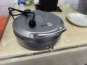 美的（Midea）小钢炮电饼铛钛钢0涂层不锈钢2026年新款 家用小型40mm加大加深双面加热烙饼锅电煎锅京东自营S3ti 实拍图