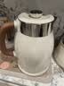 美的（Midea）电热水壶烧水壶2.5L大容量电水壶48H保温恒温316L母婴级不锈钢自动断电艺术家56段控温MK-SH73-Q 实拍图