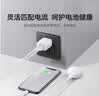 倍思双口充电头多口充电头5V2A/1A充电器插头USB插座 适用iPhone15/14/13华为荣耀小米手机iPad平板 蓝 实拍图