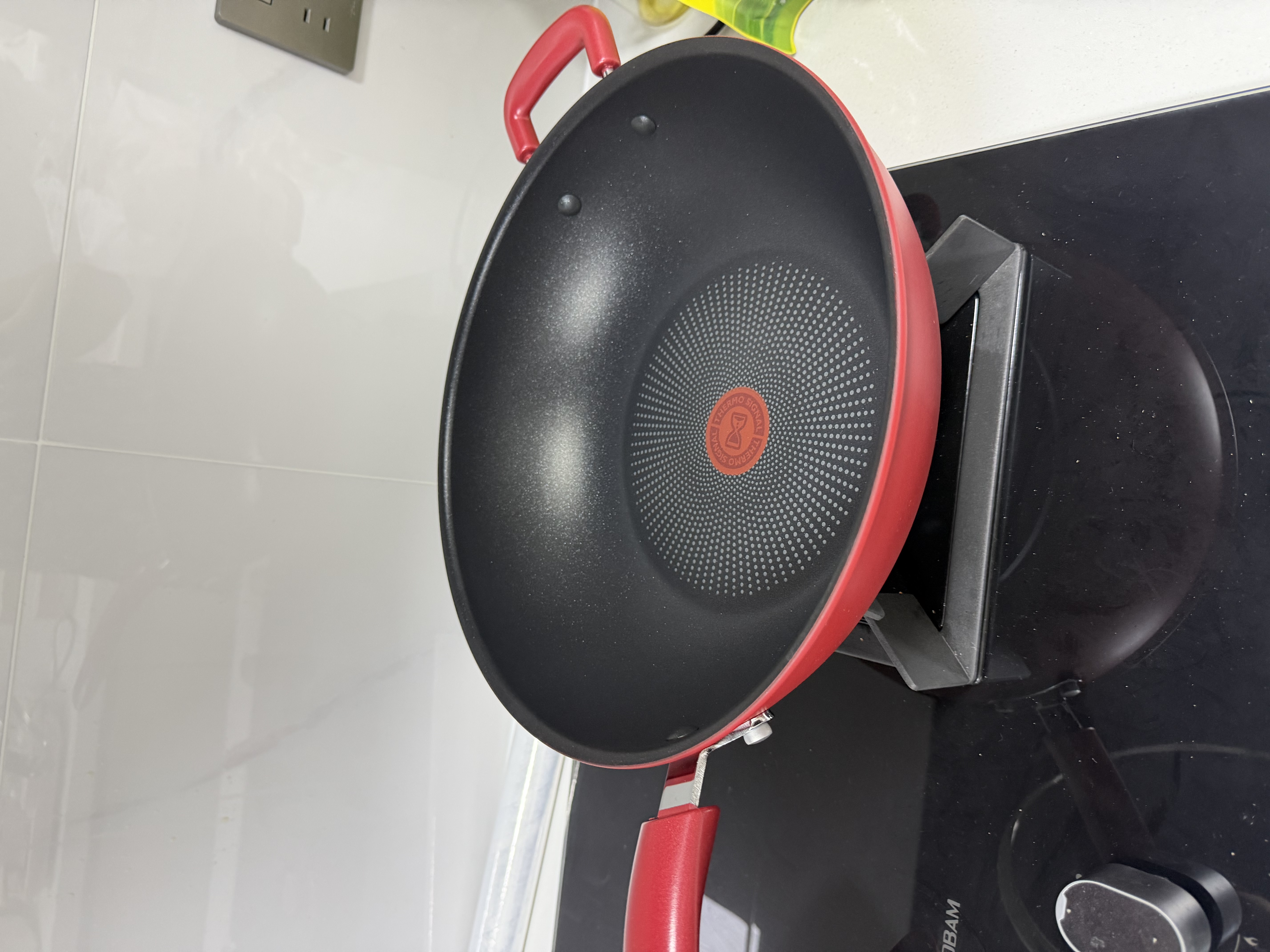 特福（Tefal）炒锅有钛不粘锅家用30cm炒菜锅可进洗碗机少油烟大直径炒锅 实拍图