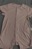 babylove婴儿连体衣夏季莫代尔轻薄透气男女宝宝哈衣爬服短袖家居衣服夏装 实拍图