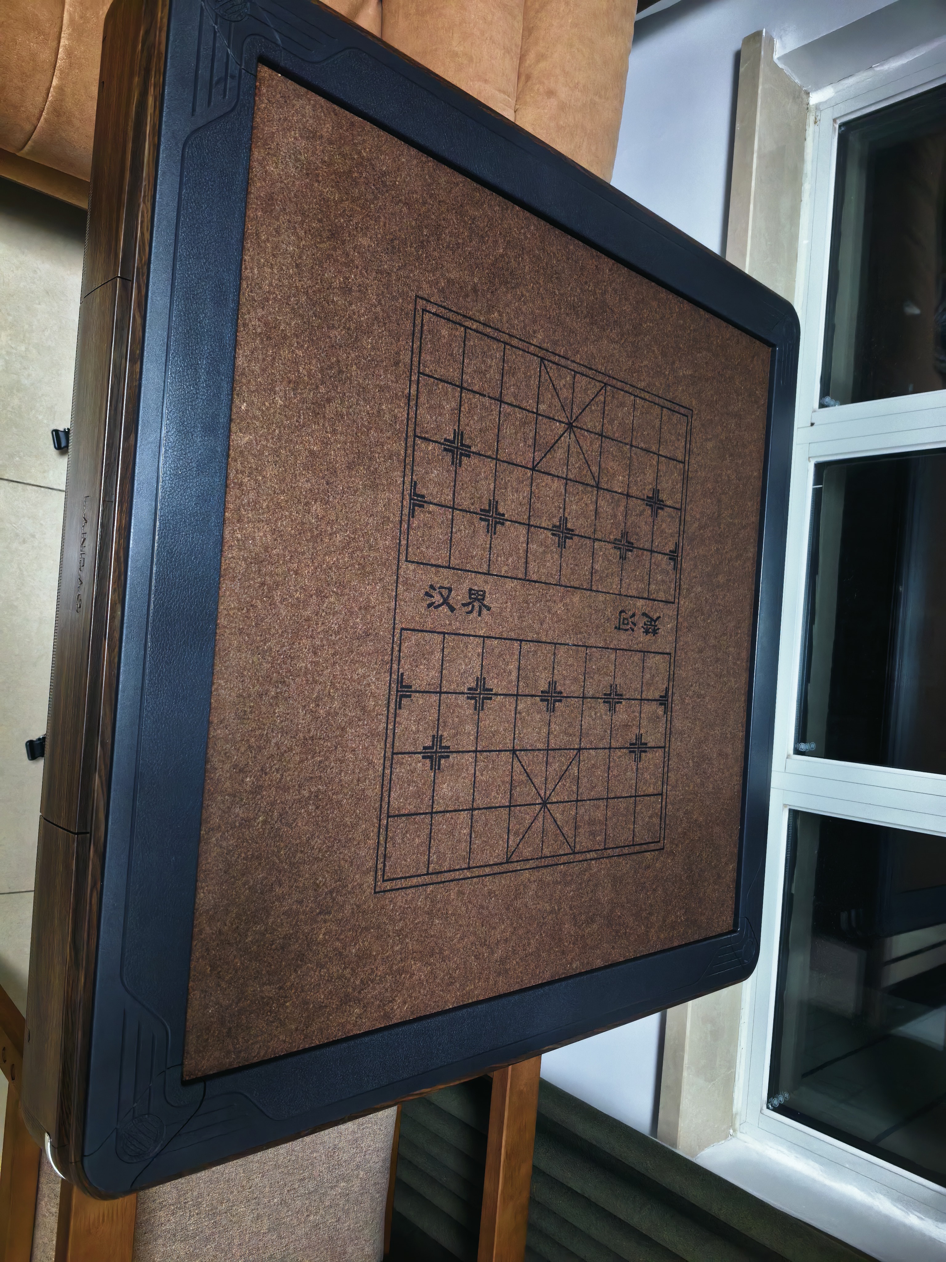 如喜【防侧翻20万次不卡牌】麻将机全自动餐桌低音家两用一体折叠电动 60【实木椅】低音4.0一键降噪-防侧翻-灰绒-灰(3色可选 请联系客服选择麻将牌大小 实拍图