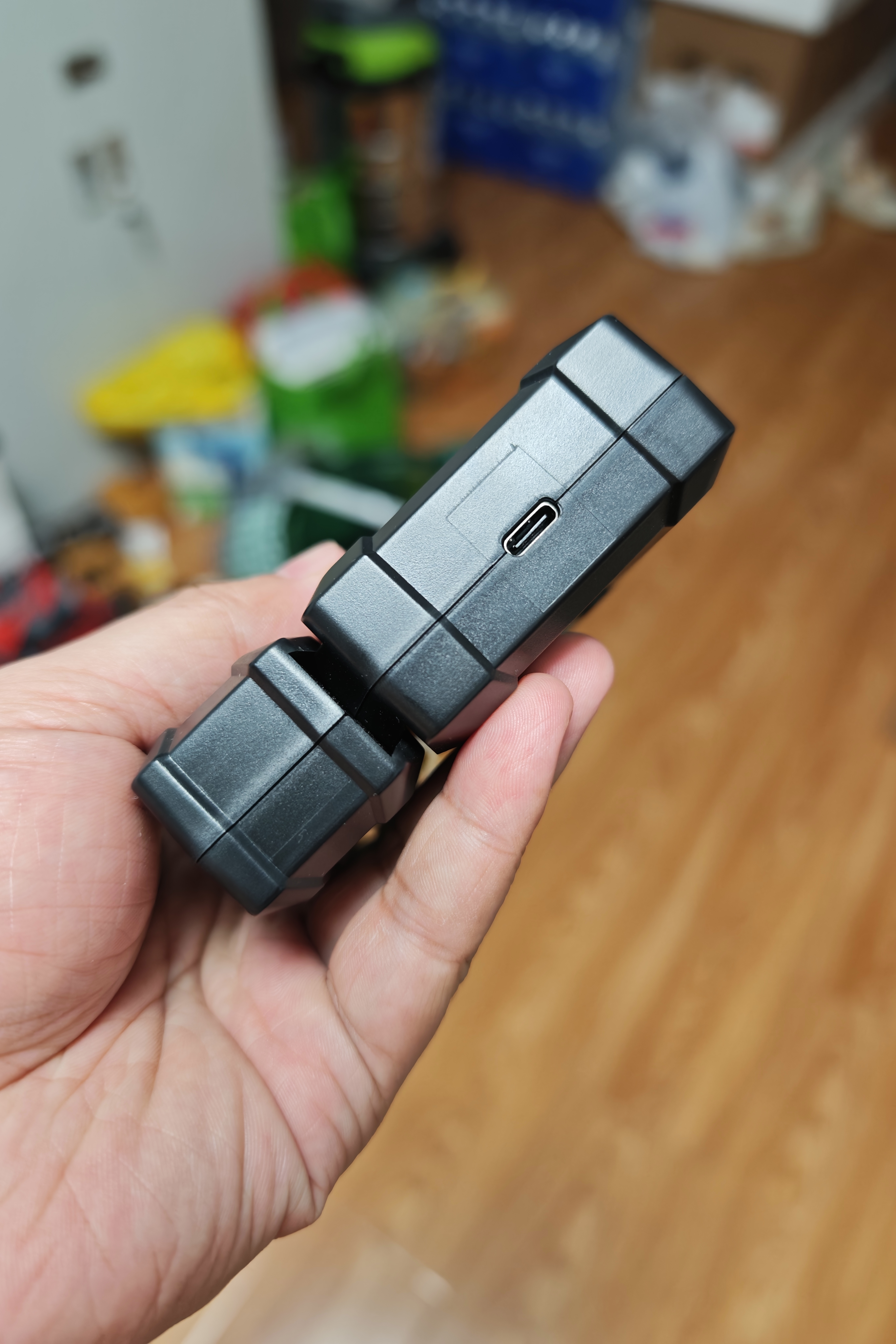山泽（SAMZHE）网线测试仪多功能网线/电话测线仪网络水晶头单头测试工程/家用智能信号检测通断器CS-68 实拍图