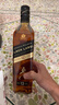 尊尼获加（JOHNNIE WALKER）洋酒 12年黑方黑牌雪莉礼盒装700ml 苏格兰调和型威士忌 实拍图