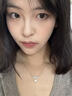 唯一（Winy）施华洛世奇锆紫藤花银项链女款2026新款送女友生日七夕情人节礼物 实拍图