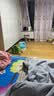世纪宝贝（babyhood）儿童马桶坐便器 男女宝宝卡通小马桶 稳固大靠背114淘气鸭 天蓝 实拍图