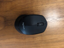 罗技（Logitech）M220 轻音鼠标 无线鼠标 办公鼠标 对称鼠标 带无线微型接收器 灰黑色 实拍图