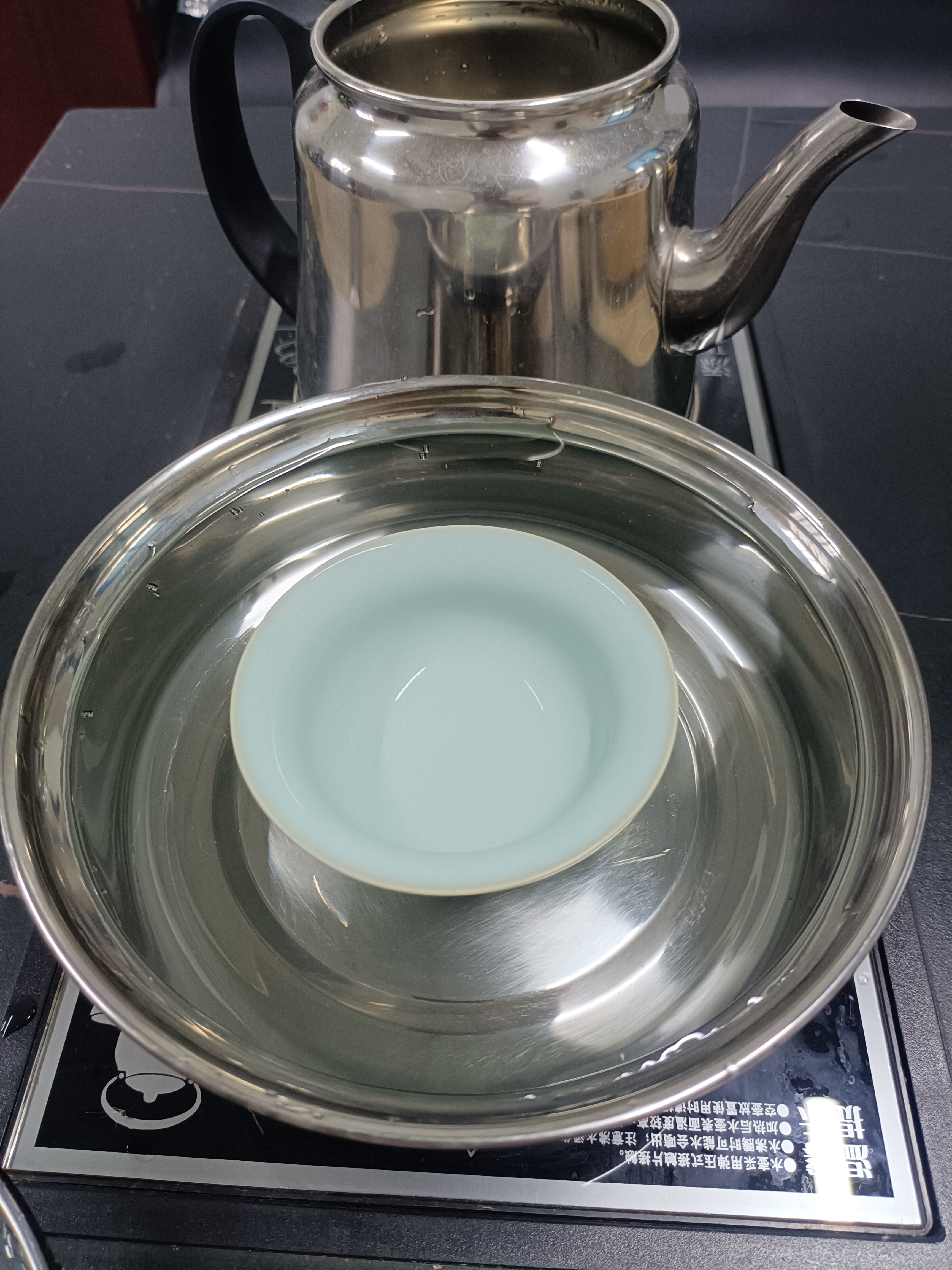 汝誉天下汝窑茶具茶杯茶壶主人杯压手杯汝州汝瓷天青色冰裂高档礼盒装 压手杯90ml1只 实拍图