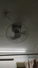 钻石牌（DIAMOND）吸顶风扇学校宿舍轻音工程风扇家用客厅遥控大风力挂顶楼顶扇摇头16吋吊顶电扇 纯铜18寸牛角叶【遥控款】可定向 实拍图