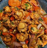 鲜项大号冷冻带黄扇贝肉净重2斤约80-120粒烧烤火锅食材海鲜贝类送礼 实拍图