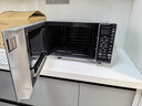 美的（Midea）微波炉烤箱一体机变频家用微波炉900W微烤一体25升平板加热杀菌易清洁X3-233A金色 实拍图