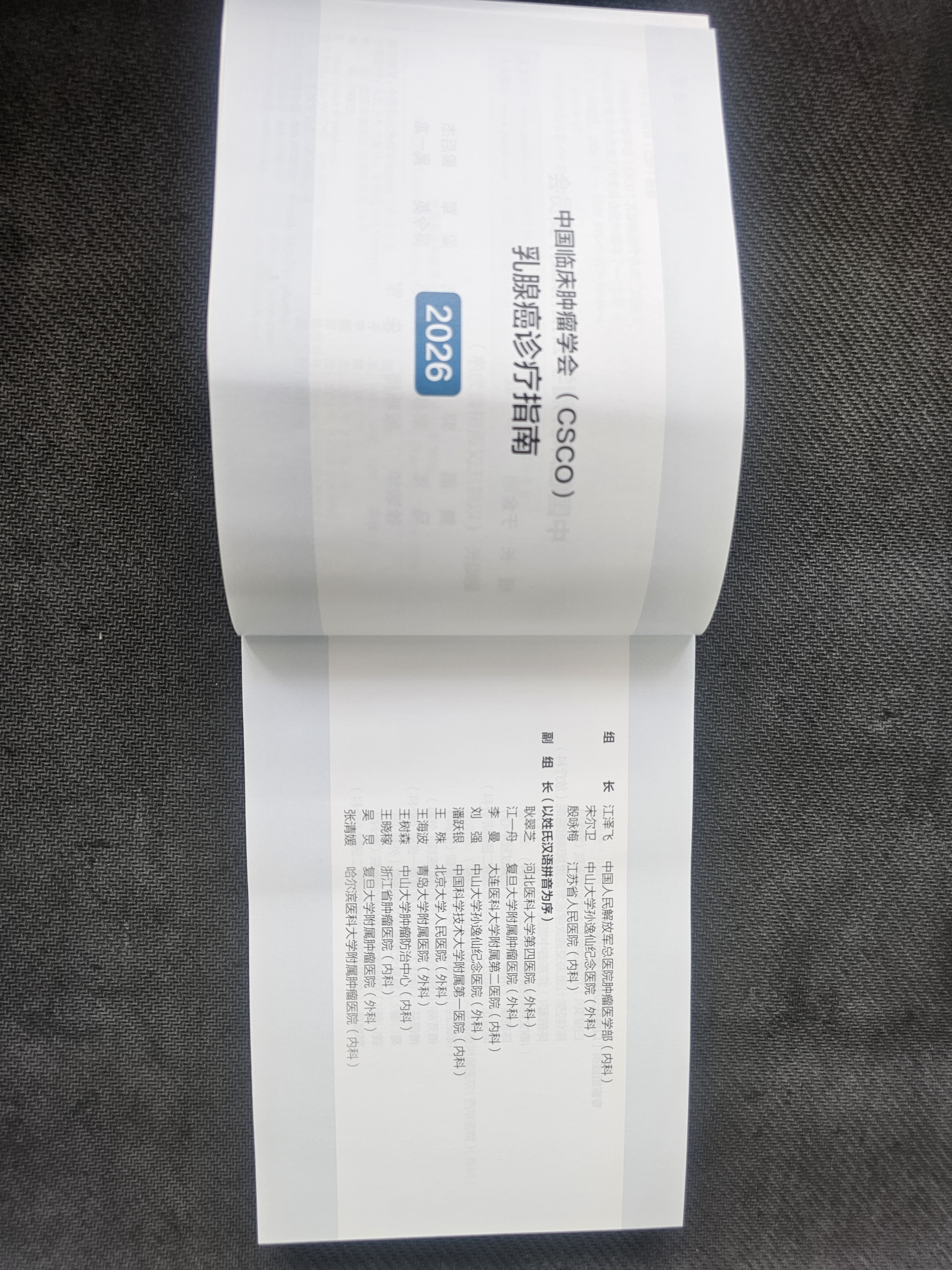 【新版速发】csco指南2026 乳腺癌诊疗指南2026 可搭肺癌淋巴癌肺胃肝癌宫颈癌结直肠癌常见恶性肿瘤合订本人民卫生出版社官方旗舰店CSCO指南2025化疗癌症书籍 乳腺癌诊疗指南 实拍图