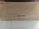 罗技（Logitech）K106 键盘 有线键盘 办公键盘 紧凑型 黑色 99键 实拍图