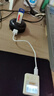 绿联 USB分线器2.0 4口HUB扩展坞集线器 笔记本台式电脑一拖四转换器多接口延长线带供电口 黑1米 实拍图