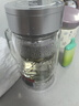 富光双层玻璃杯高硼硅男女士办公大容量茶水分离耐热泡茶水杯子带把手 实拍图
