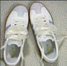 adidas「T头鞋」VL COURT 2.0复古休闲板鞋德训鞋阿迪达斯轻运动 汉玉白/蓝色/金色 (推荐女生买小半码)   36.5 实拍图