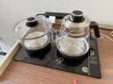 容声全自动上水电热水壶泡茶专用茶桌茶台智能烧水壶一体机煮茶控温茶具套装316不锈钢电热水壶烧水器 0.8L 质保2年|316钢清洁|37*23cm黑 实拍图