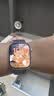 Apple/苹果 Watch S11 智能手表GPS+蜂窝款46毫米银色铝金属表壳雾紫色运动型表带M/L MFDL4CH/B 实拍图