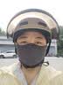 飞鸽斯普瑞克新国标A类3C认证电瓶车电动车头盔 女士男 摩托车全盔半盔四季舒适透气安全帽C06摩卡色防晒长双镜 实拍图