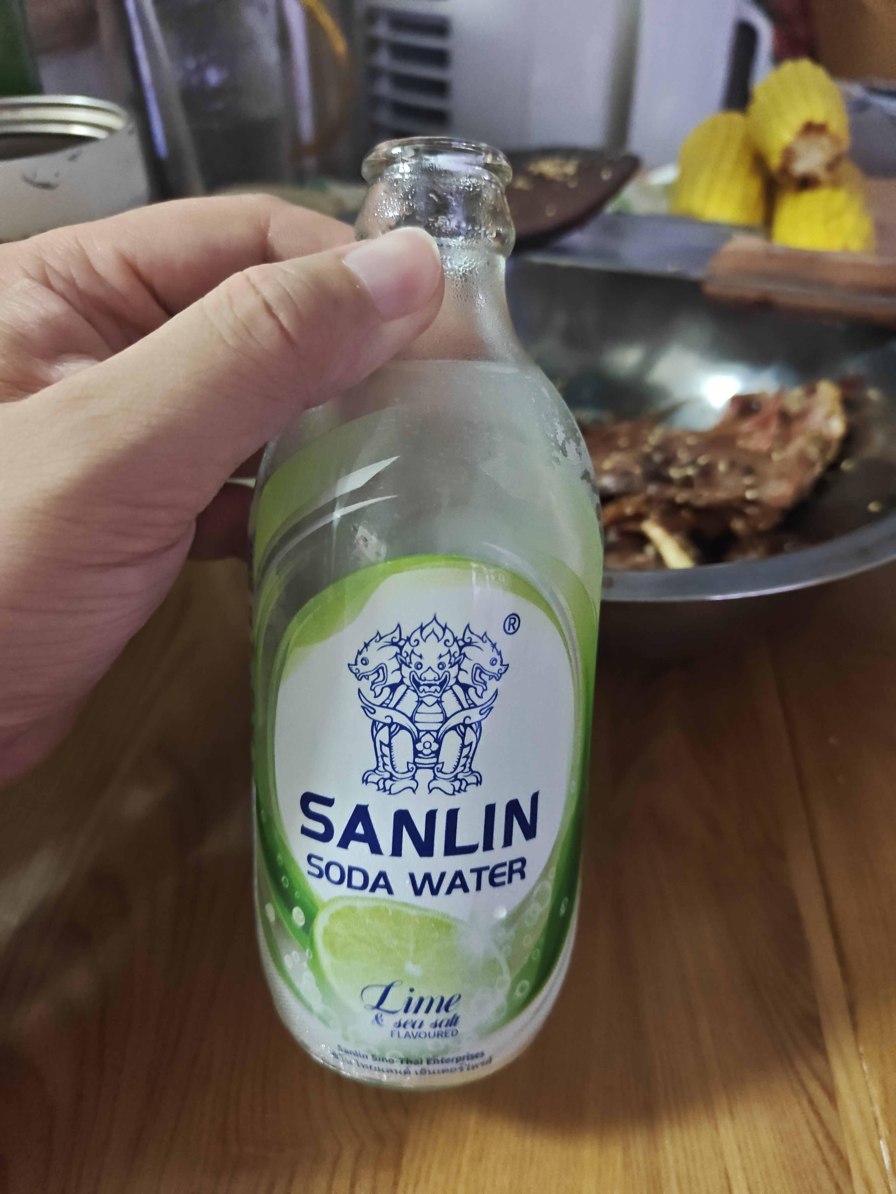 三麟苏打水青柠海盐味335ml*24瓶 无糖气泡水苏打汽水整箱装0糖0卡0脂 实拍图