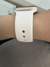 Apple/苹果 Watch S11 智能手表GPS款42毫米玫瑰金色铝金属表壳淡桃粉色运动型表带S/M MEUN4CH/B 实拍图