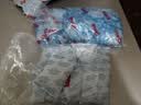 鸣固 大包干燥剂 吸湿透明硅胶颗粒珠电子产品工业用金属机械设备仓库服装箱包防潮剂 100克*10袋  CD129209 实拍图
