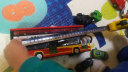 JING BANGDC地铁轨道列车德国MAN双节巴士客车公交儿童玩具车仿真模型礼物 美生12路双层大巴红色 晒单实拍图