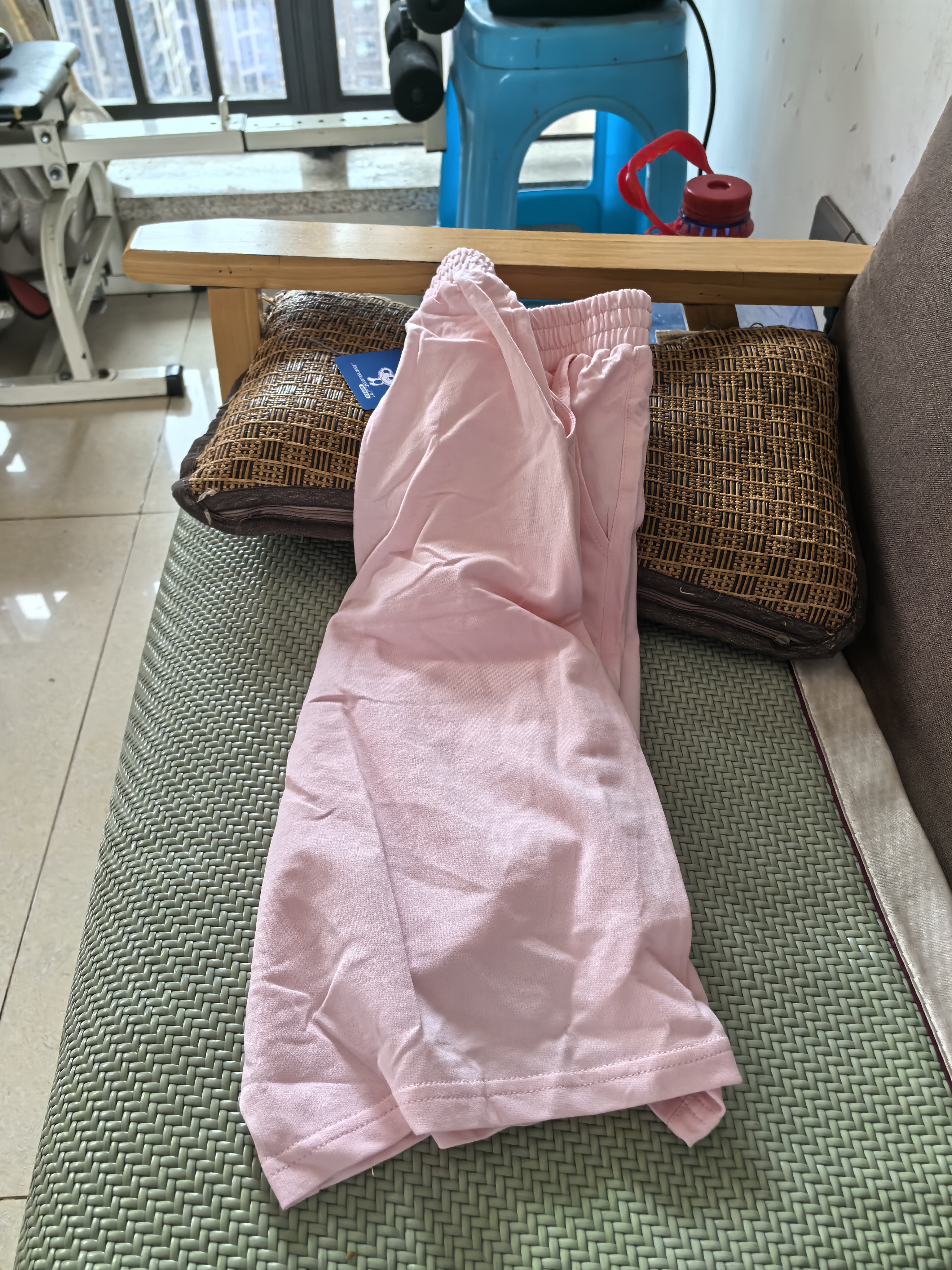 真维斯女童裤子夏季薄款2026年儿童短裤外穿夏裤中大童运动裤宽松五分裤 实拍图