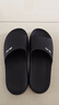 回力拖鞋男女凉拖鞋抑菌防滑浴室内外穿软弹凉拖鞋HL0397黑色42-43码 实拍图