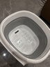妙然升级-感温款 折叠泡脚桶过小腿高深桶洗脚桶可折叠泡脚养生桶保温 实拍图